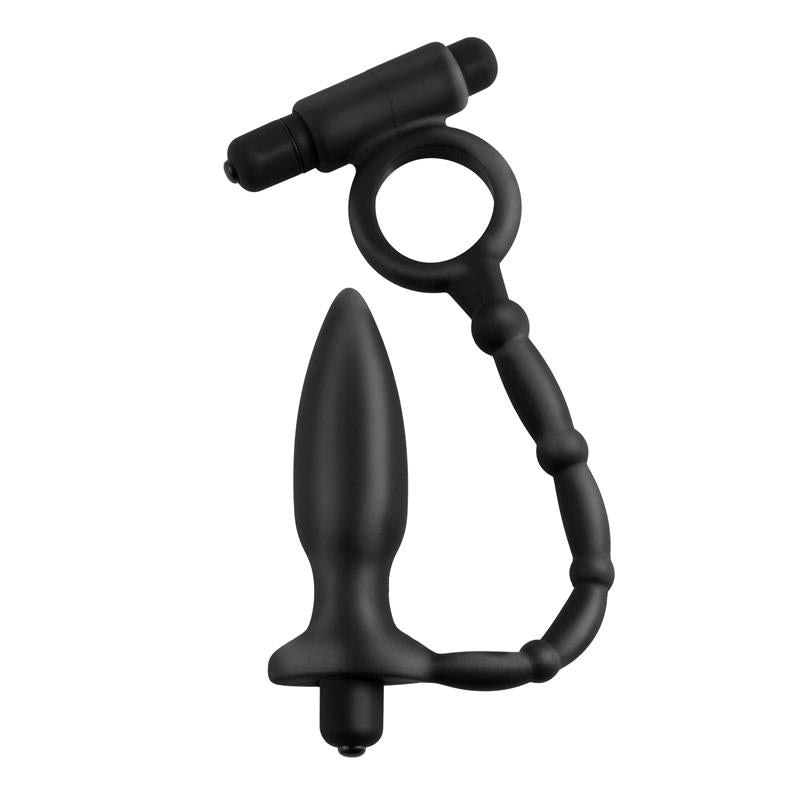 Anal Fantasy - Estimulador Mini Anal Con Ring Y Bala Vibradora