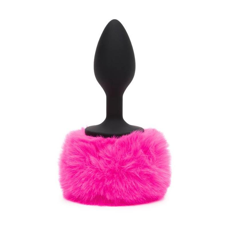 Plug Anal Con Cola Color Rosa Pequeño