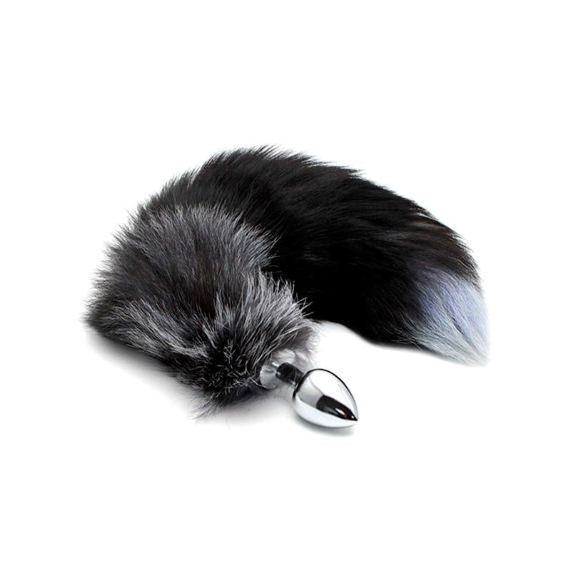 Alive - Anal Pleasure Plug Metal Cola De Zorro Talla M