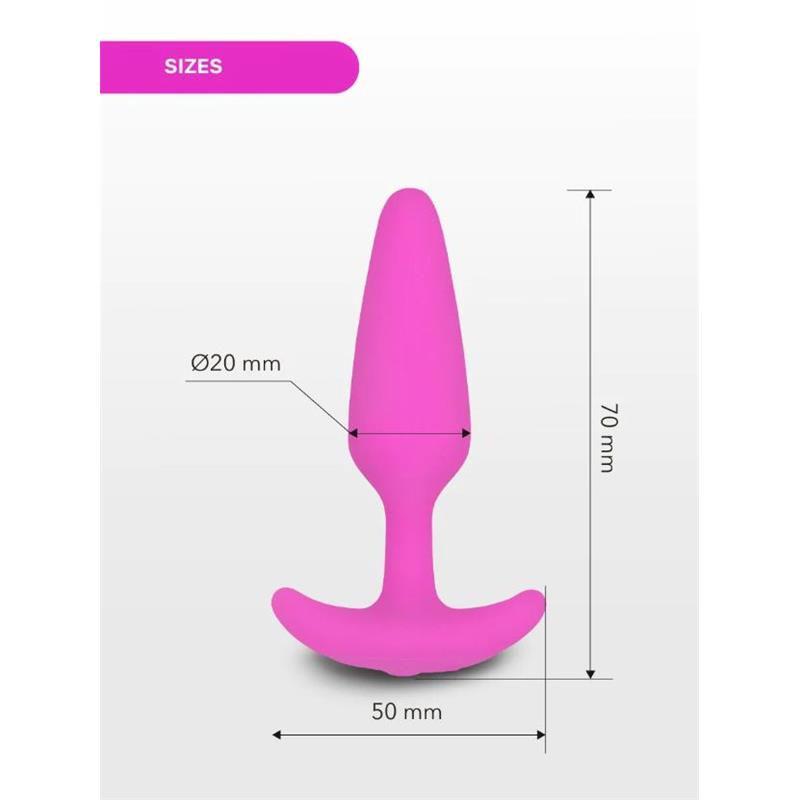 G-Vibe - Gplug Plug Anal Vibrador Xs Fucsia