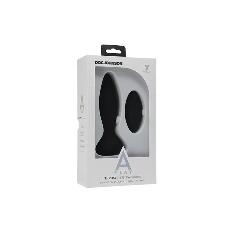 Plug Anal Con Vibración Thrust Experienced Negro