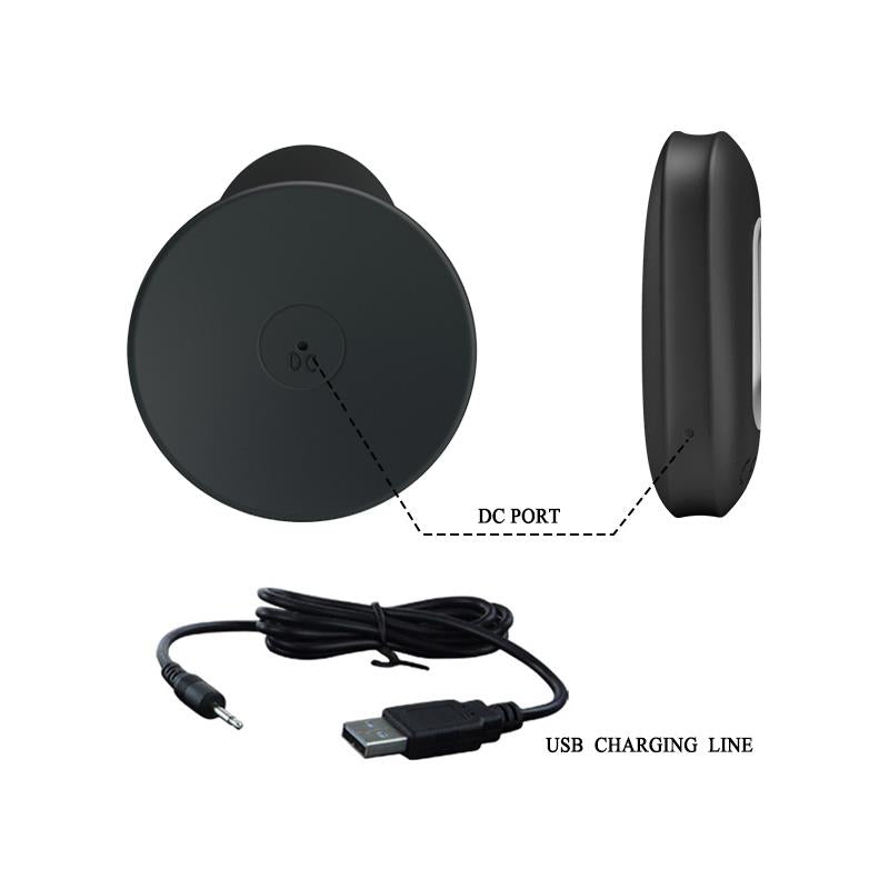 Mr Play - Plug Anal Con Vibracion Negro Control Remoto