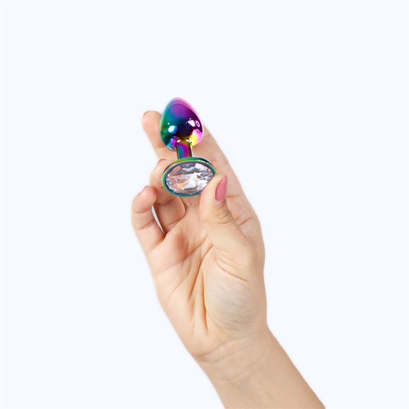 Secretplay - Metal Butt Plug Multicolor Talla S 7 Cm