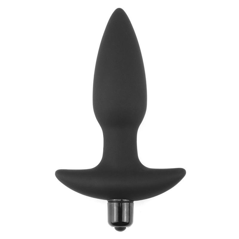 Plug Anal Fantasy Plug Con Vibración Negro