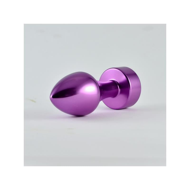 Plug Anal Púrpura Rosebud Con Joya