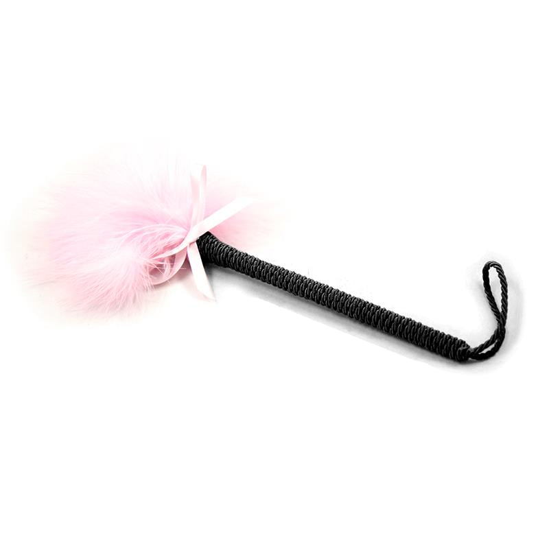 Plumero Con Lazo 25 Cm Rosa