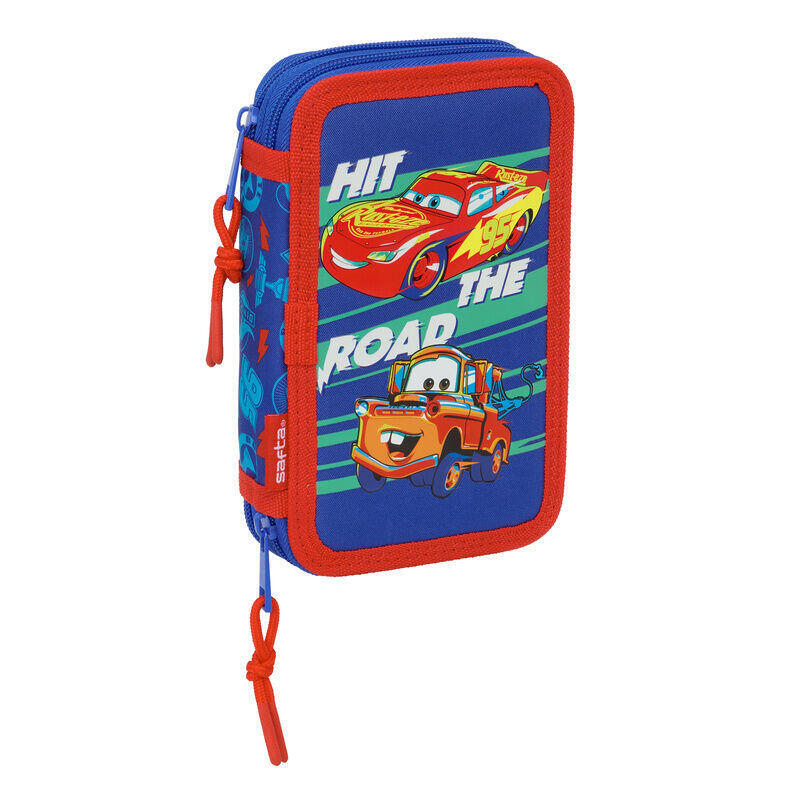 Plumier Cars Disney Pixar 29pzs Doble