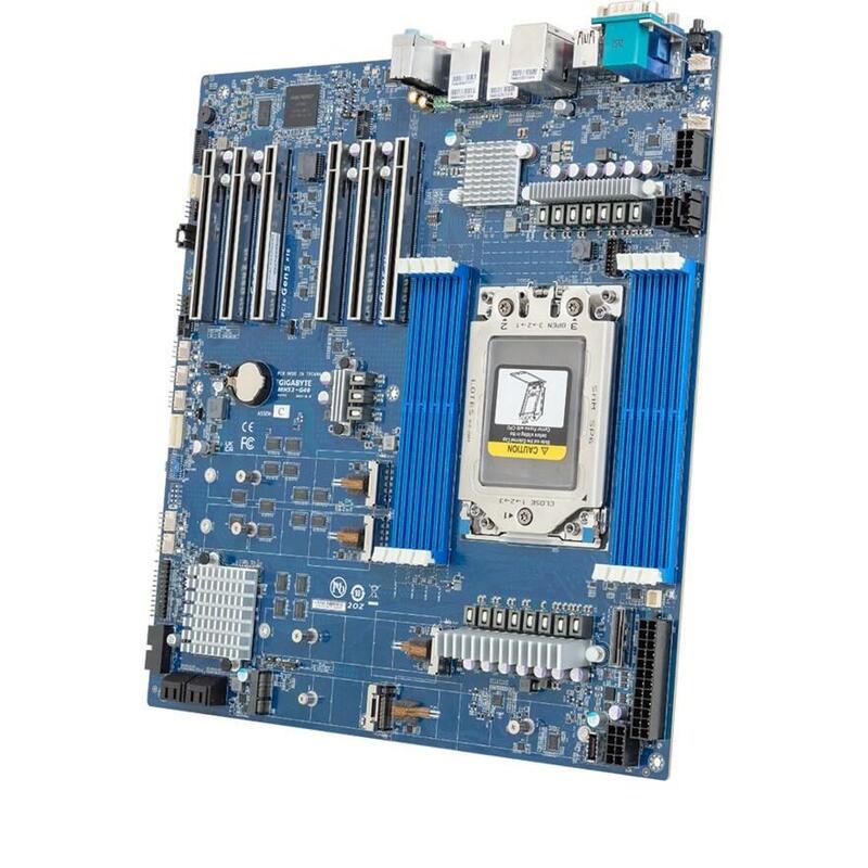 Plyta Glówna Gigabyte Mh53-G40 1x Str5 Amd Ryzen Threadripper Pro 7000 Wrx90 (8x Dimm 4x Sata 1x Mcio 8i 4xm.2 2x 10gbe E-Atx)