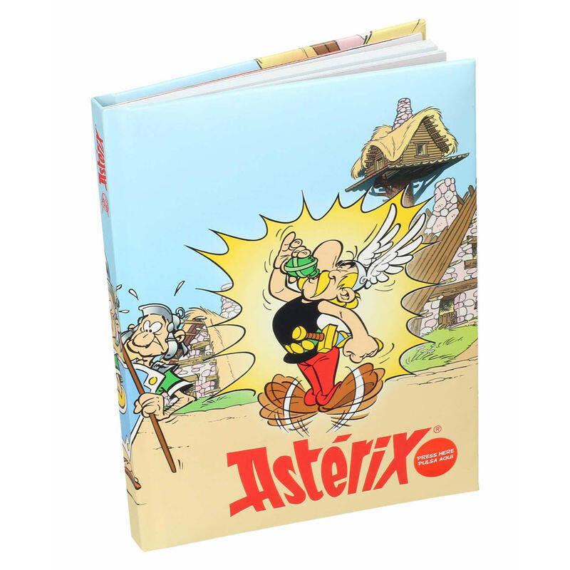Pocion Libreta Con Luz Asterix