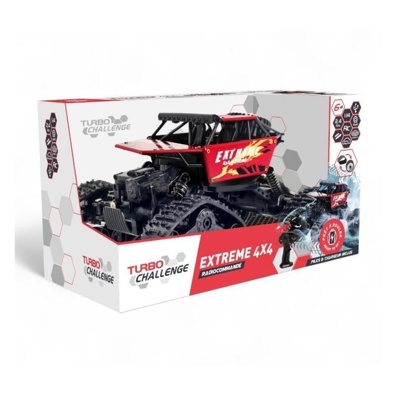 Pojazd R/C Turbo Challange Extreme 4x4 Z Wymiennymi Kolami