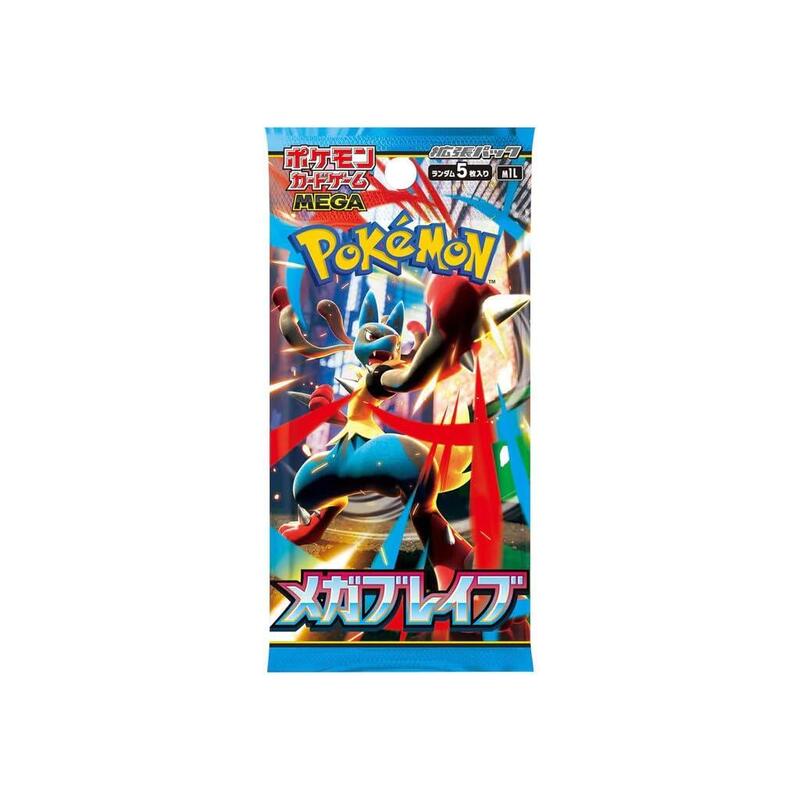 Pokemon Trading Card Mega Brave Display 30x Boomer M1l Jap