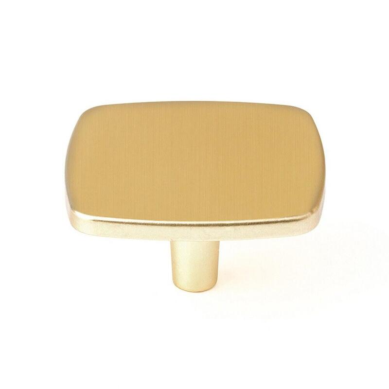Pomo Para Mueble, Modelo 778, De Zamak Con Acabado Oro Mate, Ø40 Mm, Blíster 4 Uds