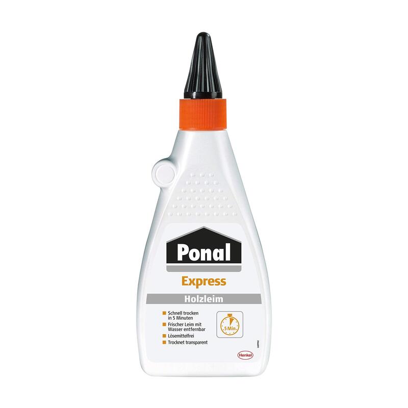 Ponal Holzleim Express, Flasche Con 550g, 9h Pn10x