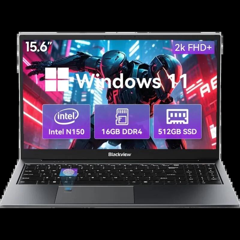 Portátil Blackview Acebook 8 15,6 Full-Hd, Intel N150 16 Gb Ram 512 Gb Ssd Win11