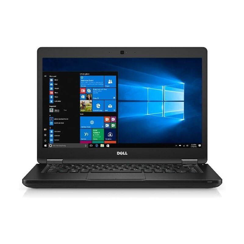 Portatil Reacondicionado Dell 5480 I5-6200 8gb 256gb-Ssd 14" W10p Instalado Teclado Español 1 Año De Garantia