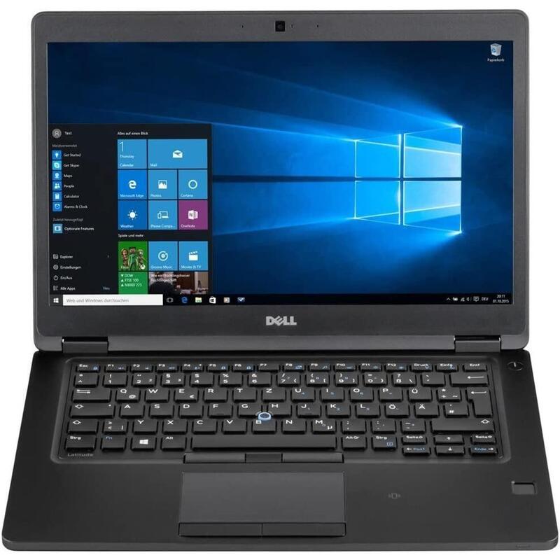 Portatil Reacondicionado Dell Latitude 5490 I7-8650u 8gb 256gb 14"Hd W11p Instalado Teclado Español 1 Año Garantia