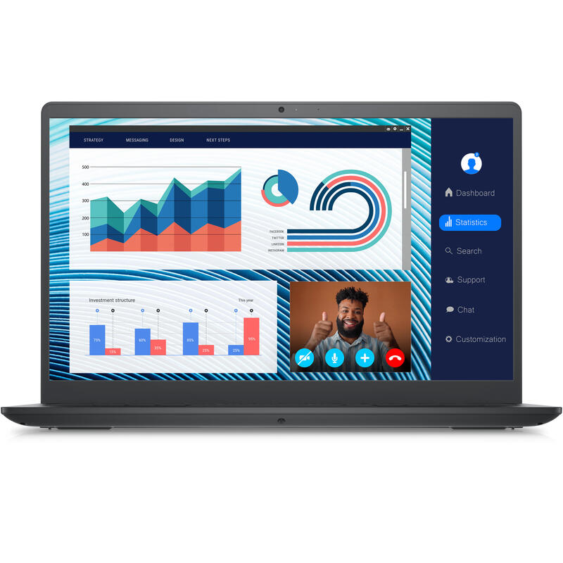 Portátil Reacondicionado Dell Vostro 3420 I7-1165g7 16gb Ram 512gb Ssd 14.0"Fhd W11pro Instalado Teclado Español 1 Año De Garantia
