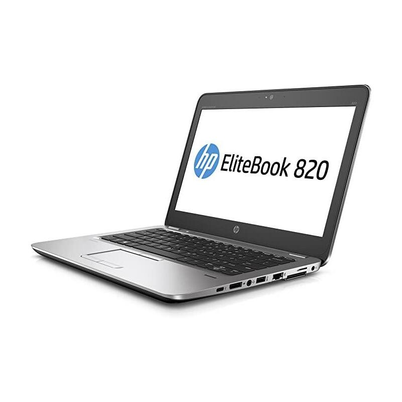Portatil Reacondicionado Hp Elitebook 820 G3 I5-6300u 8gb M.2 256 Ssd 12.5' W10p Instalado Sin Webcam Do Español