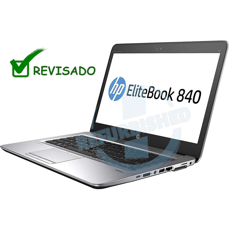 Portatil Reacondicionado Hp Elitebook 840 G2 I5-5200u 8gb 240gb Ssd 14"Hd W10pro Instalado Teclado Español Password En Bios 1 Año De Garantia