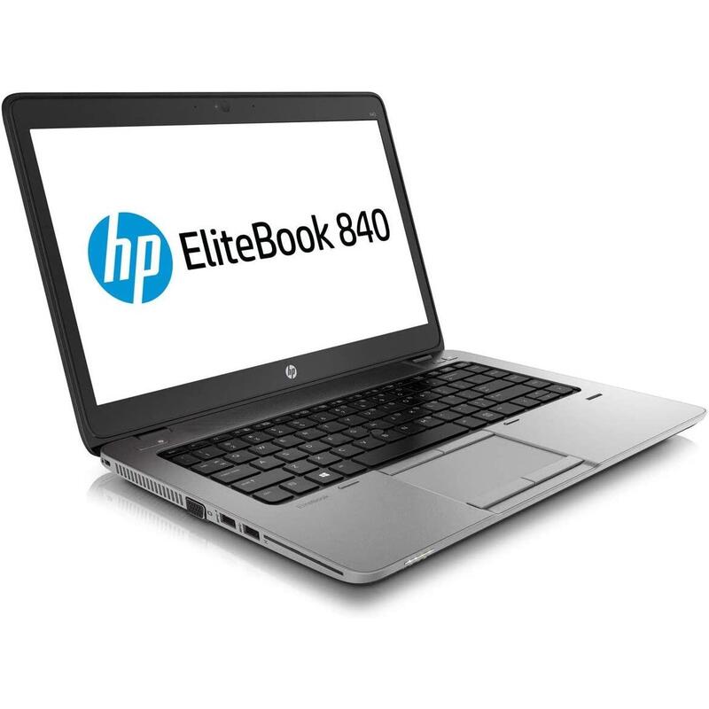 Portatil Reacondicionado Hp Elitebook 840 G2 I5 5300u 8gb 256gb Ssd 14" W10 Pro Instalado Sin Webcam Teclado Español 1 Año De Garantia