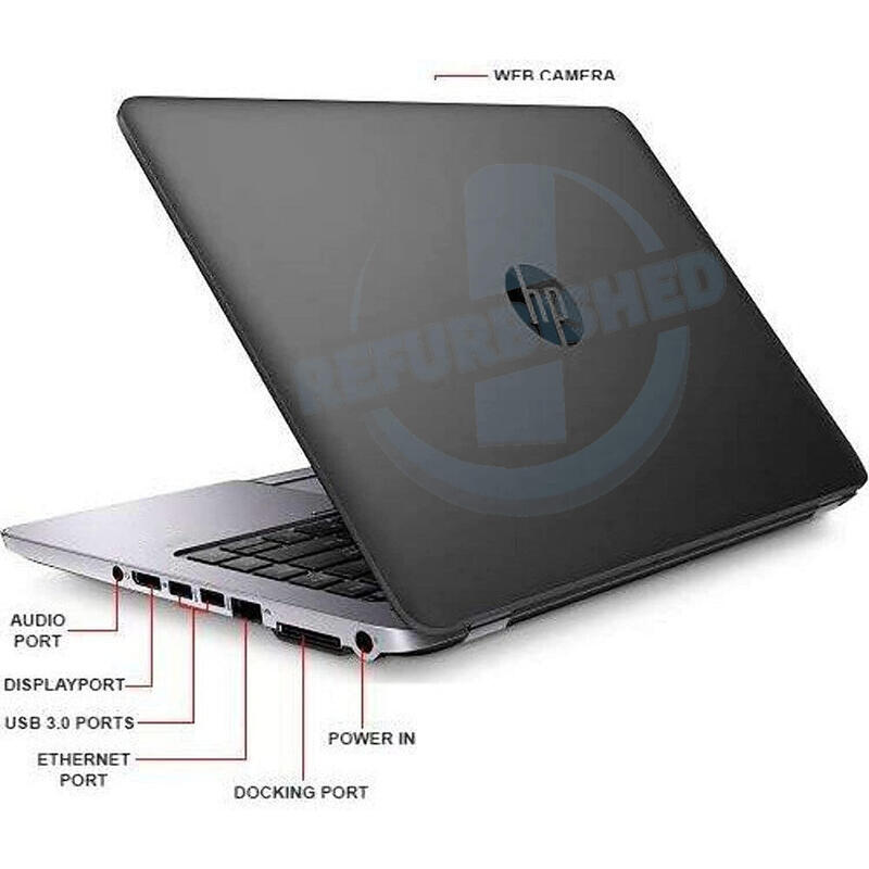 Portatil Reacondicionado Hp Elitebook 840 G2 I5-5300u 8gb 256gb Ssd 14"Hd W10pro Instalado Teclado Español Password En Bios 1 Año De Garantia