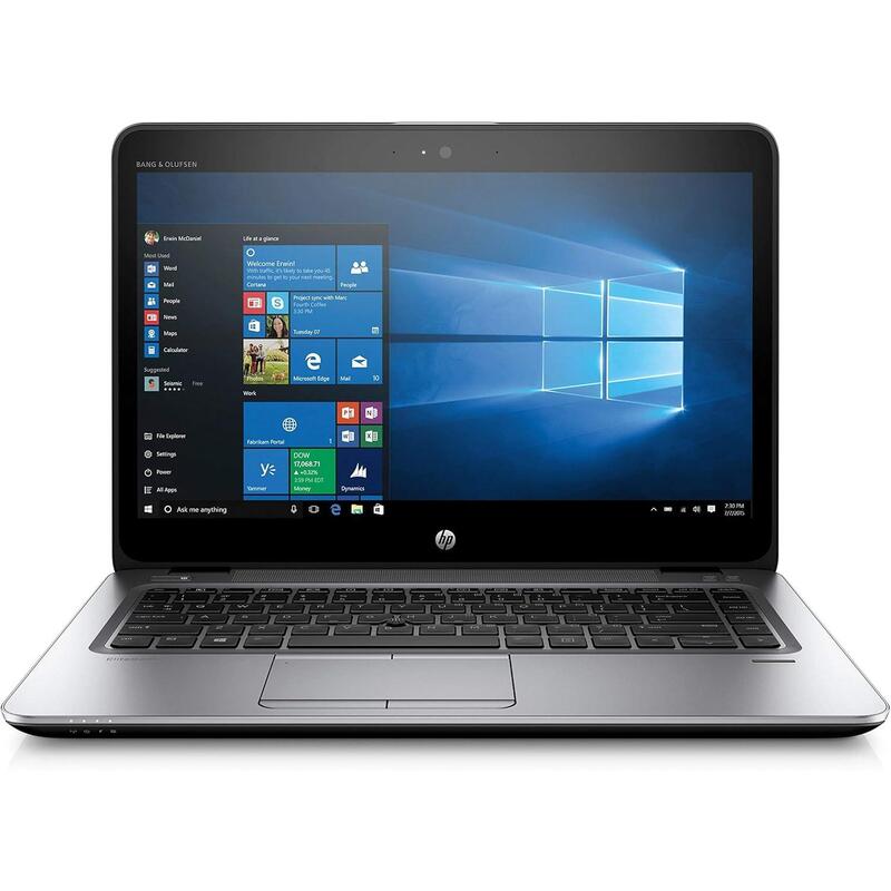 Portatil Reacondicionado Hp Elitebook 840 G3 I5-6300u 8gb 256gb Ssd 14"Hd W10p Instalado Teclado Español Grado B 1 Año De Garantia