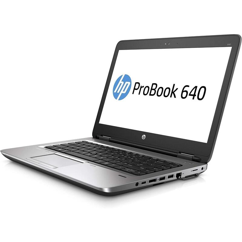 Portatil Reacondicionado Hp Probook 640 G2 I5-6300u 8gb 256gb Ssd 14"Hd W10p Español 1 Año De Garantia