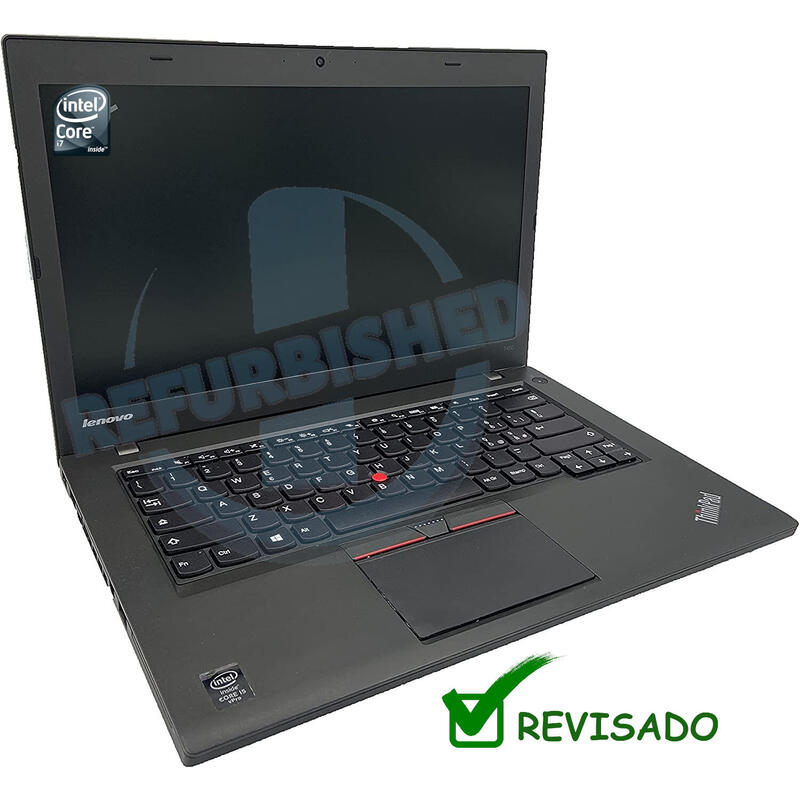 Portatil Reacondicionado Lenovo T450 I5-5200u 8gb 256gb-Ssd 14"Fhd W10pro Instalado 1 Año De Garantia