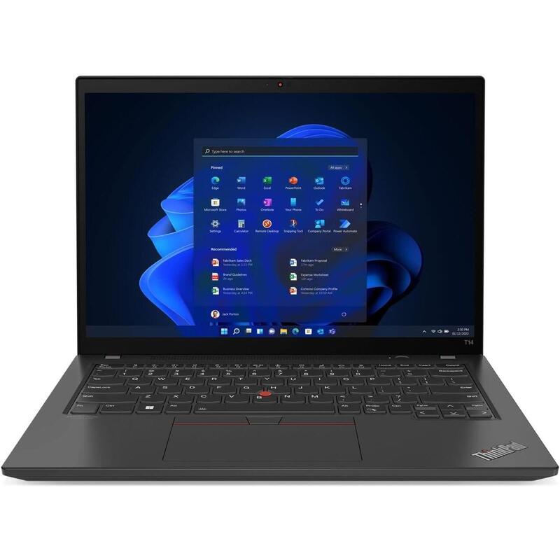 Portatil Reacondicionado Lenovo Thinkpad T14 Gen 3 I7-1265u 32gb Ram 512gb Ssd 14" Fhd Táctil W11p Instalado Teclado Ingles 1 Año De Garantia