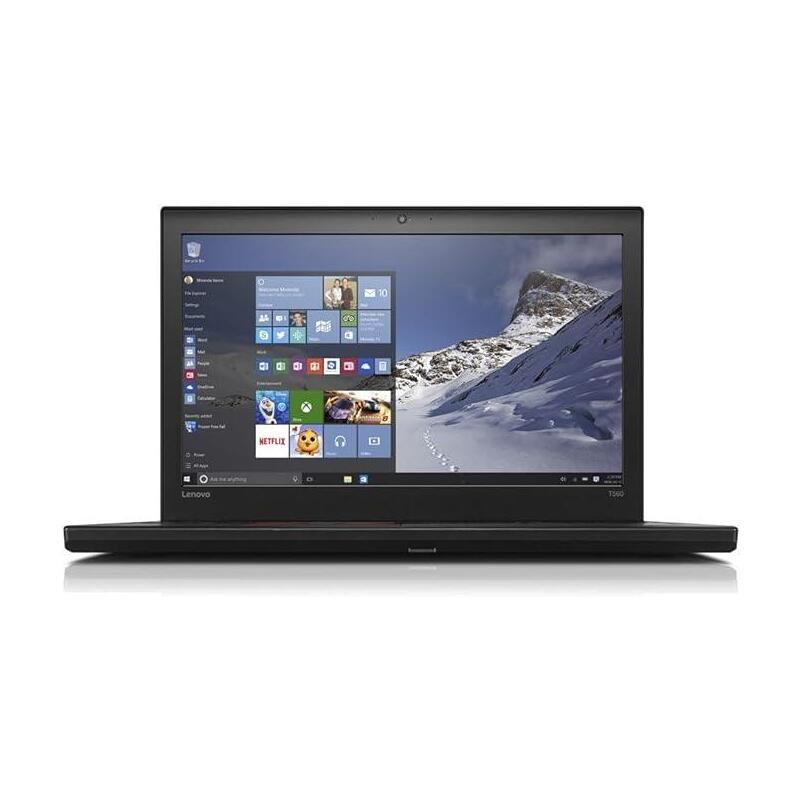 Portatil Reacondicionado Lenovo Thinkpad T570 I7-7500u 8gb 256gb Ssd 15.6" W10 Pro Instalado Teclado Español 1 Año De Garantia Taras Estéticas