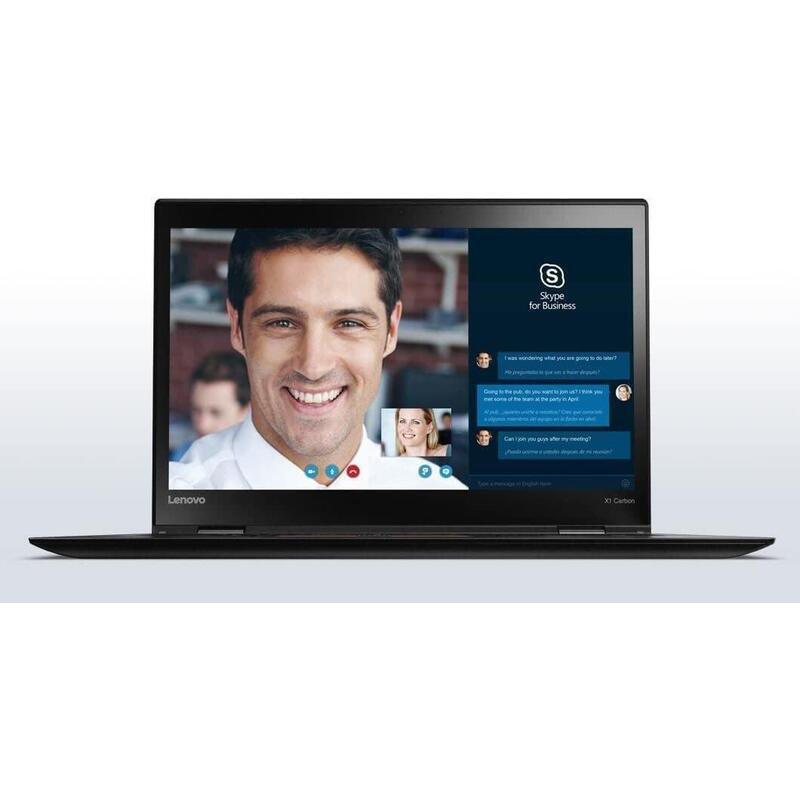 Portatil Reacondicionado Lenovo Thinkpad X1 Carbon G4 I5-6200 8gb 256gb Ssd 14" Teclado Español W10p Instalado 1 Año De Garantia