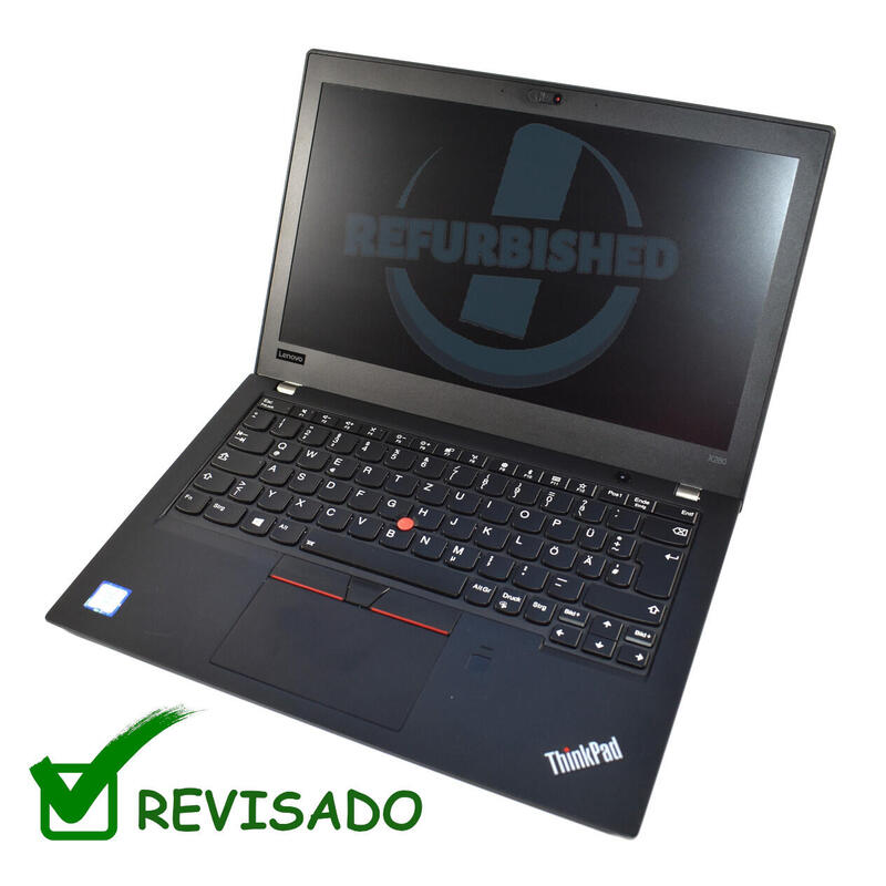 Portatil Reacondicionado Lenovo Thinkpad X280 I5-8250u 8gb 256gb Ssd W11pro Teclado Español Grado B 1 Año De Garantia