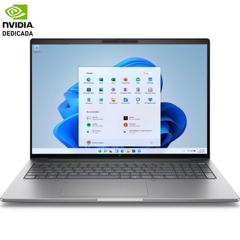 Portátil Workstation Hp Zbook 8 G1i Intel Core Ultra 9-285h 64gb 1tb Ssd Rtx 500 Ada 16' Táctil Win11 Pro