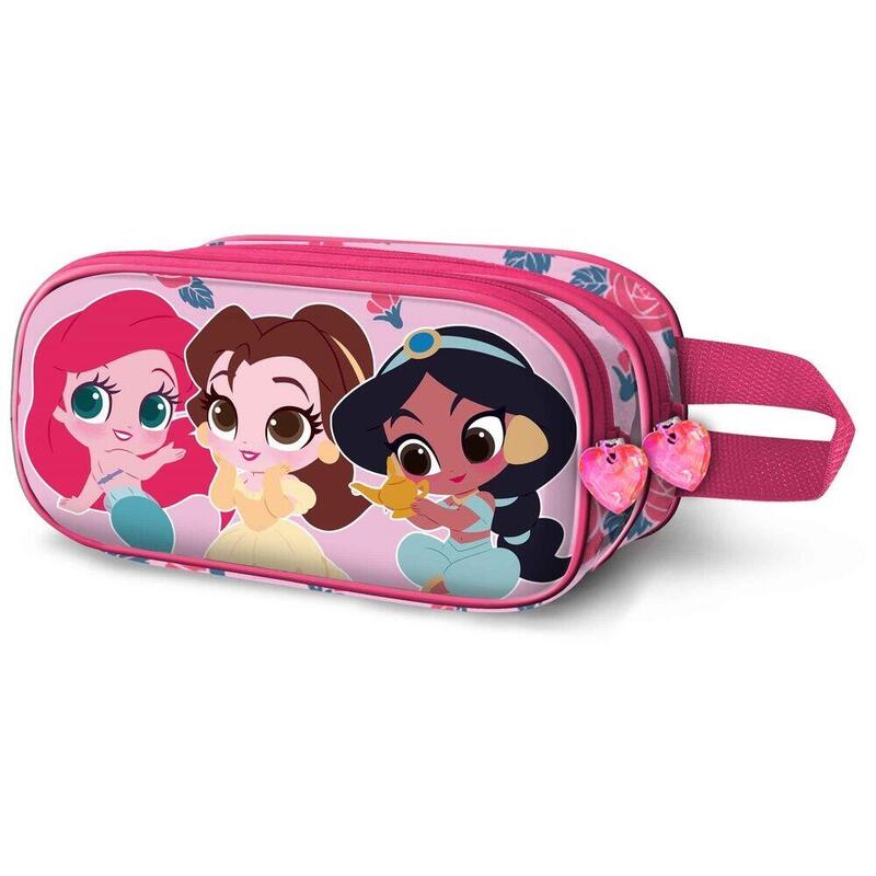 Portatodo 3d Flowers Princesas Disney Doble