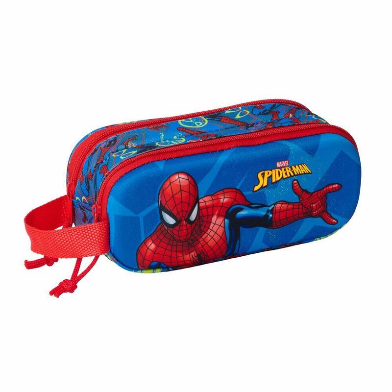 Portatodo 3d Spiderman Disney Doble