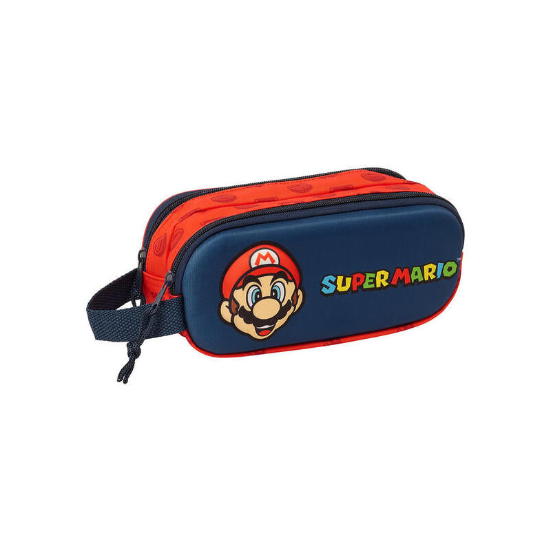 Portatodo Doble 3d Super Mario 3d