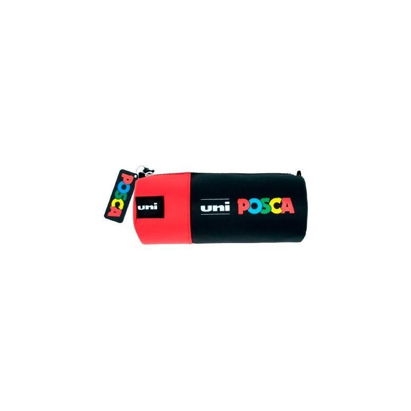 Posca Estuche De Lona 8,5x19,5cm Negro/Rojo