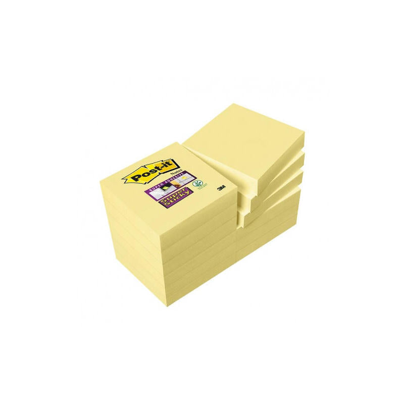 Post-It Blocs Notas 622 Super Sticky Notas Sin Encelofado 47,6 X 47,6 12 -Pack 12-