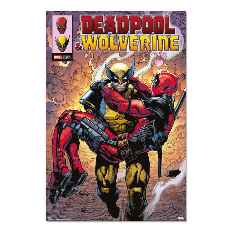 Poster Deadpool & Lobezno Marvel