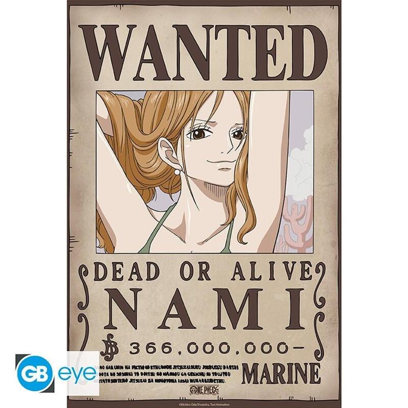 Poster Gb Eye Chibi One Piece Wanted Nami Wano