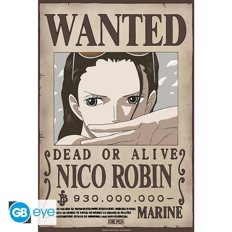 Poster Gb Eye Chibi One Piece Wanted Nico Robin Wano