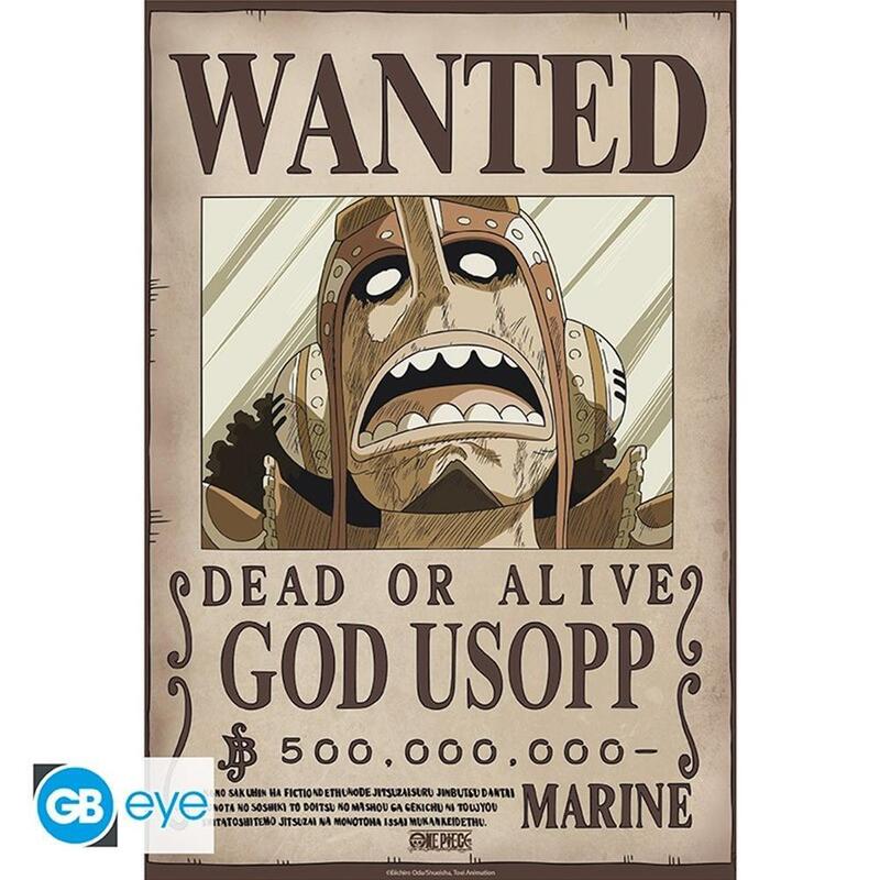 Poster Gb Eye Chibi One Piece Wanted Usopp Wano