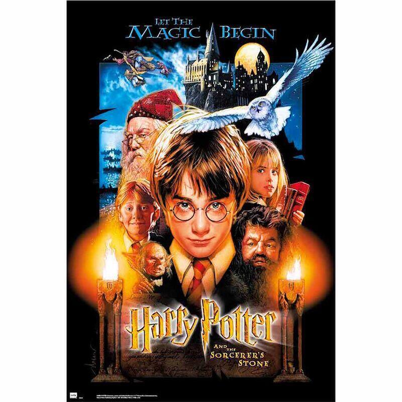 Poster Harry Potter Y La Piedra Filosofal