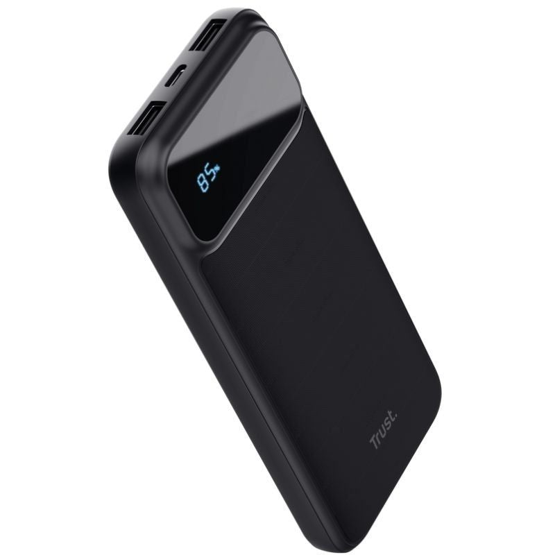 Power Bank Avala 10000mah 2xusb-C + Usb-A Negro Trust Batería Externa/Powerbank Trust Avala 10000mah/ 20w.