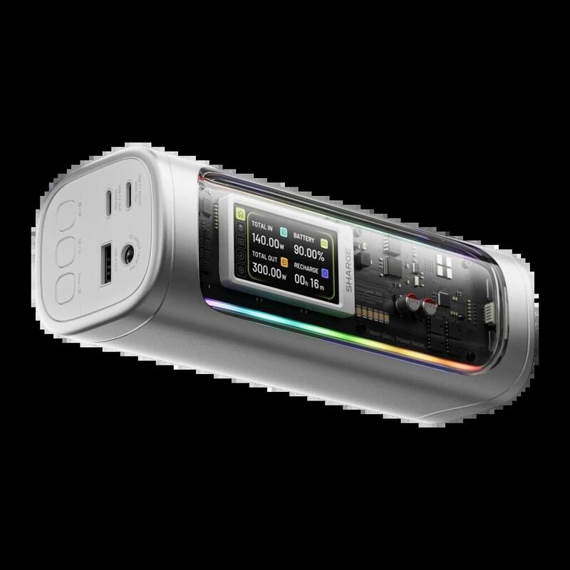 Power Bank Sharge Shargeek 300 X3 Plata 24000mah 300w