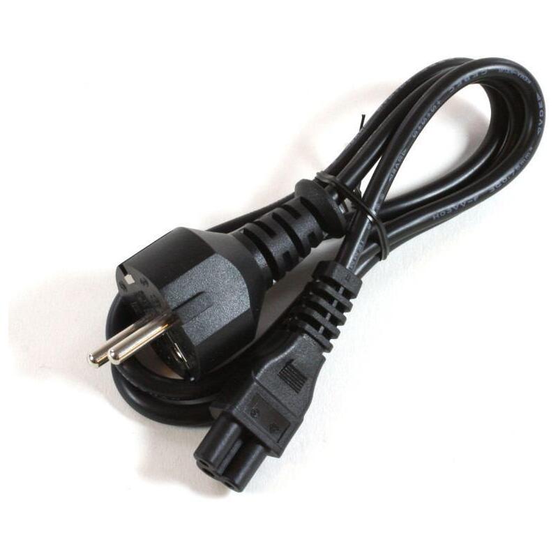 Power Cord, 3 Pin, Euro - Mickey Mouse Cable - Warranty: 6m