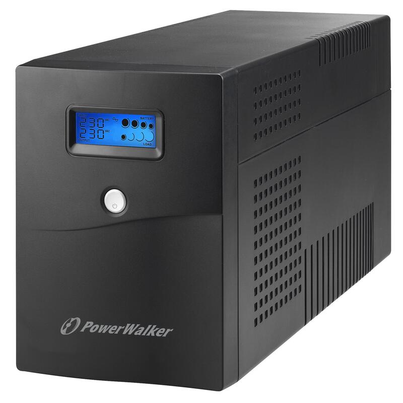 Power Walker Ups Line-In Vi 3000 Scl 4x Schuko 230v Rj11 / 45 In / Out Usb Lcd