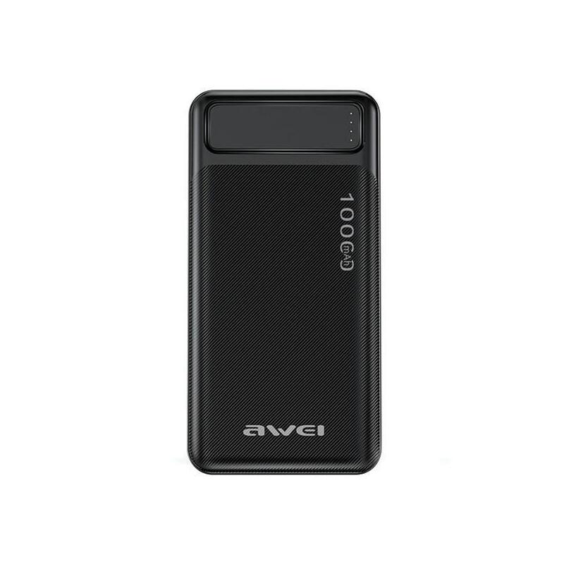 Powerbank 10000mah P5k 2xusb 2,1a Negro