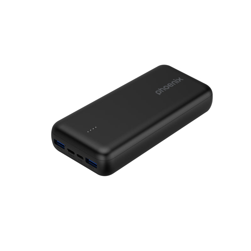 Powerbank 20000mah Con 2 Usb Carga Rapida Y 1 Usb Tipo C Pd