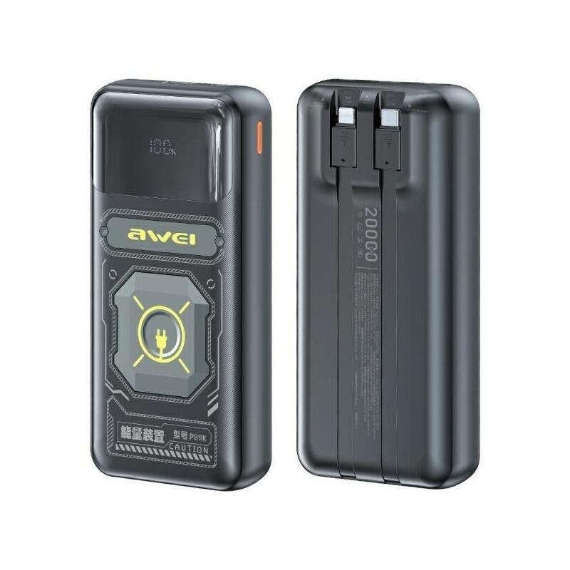 Powerbank P99k 22,5w 20000mah Negro